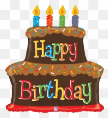 Happy Birthday Cake With Candles 37u2033 Balloon Emoji,Candle Emojis