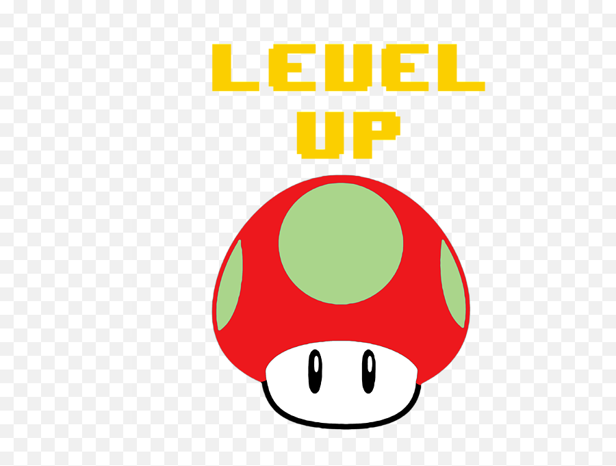 Level Up Mushroom Classic 8 Bit Entertainment System Emoji,Mushroom Emoji On Instagram