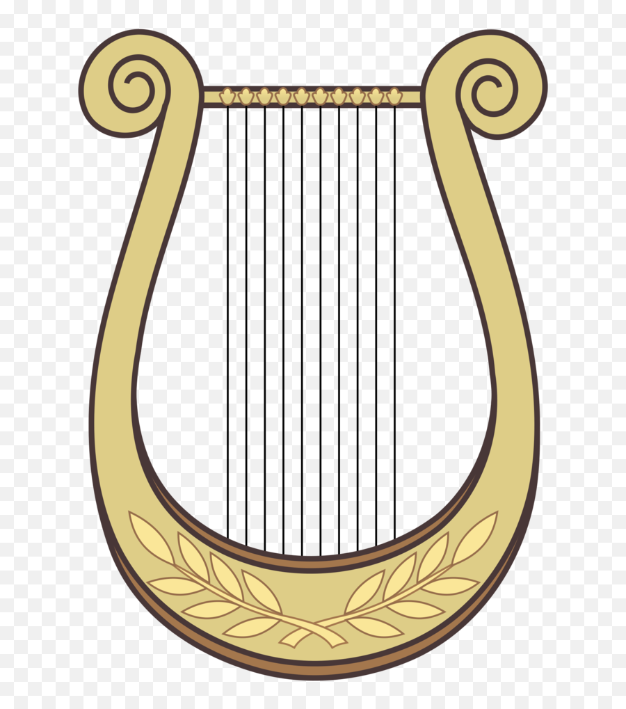 Harp Clipart Full Size Harp Full Size Transparent Free For - Transparent Background Lyre Clipart Emoji,Cymbal Emoji