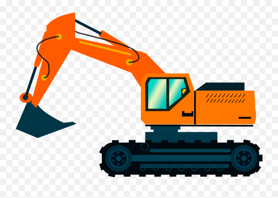 Construction Machinery Vector Clipart - Construction Machinery Vector Emoji,Construction Equipment Emoji