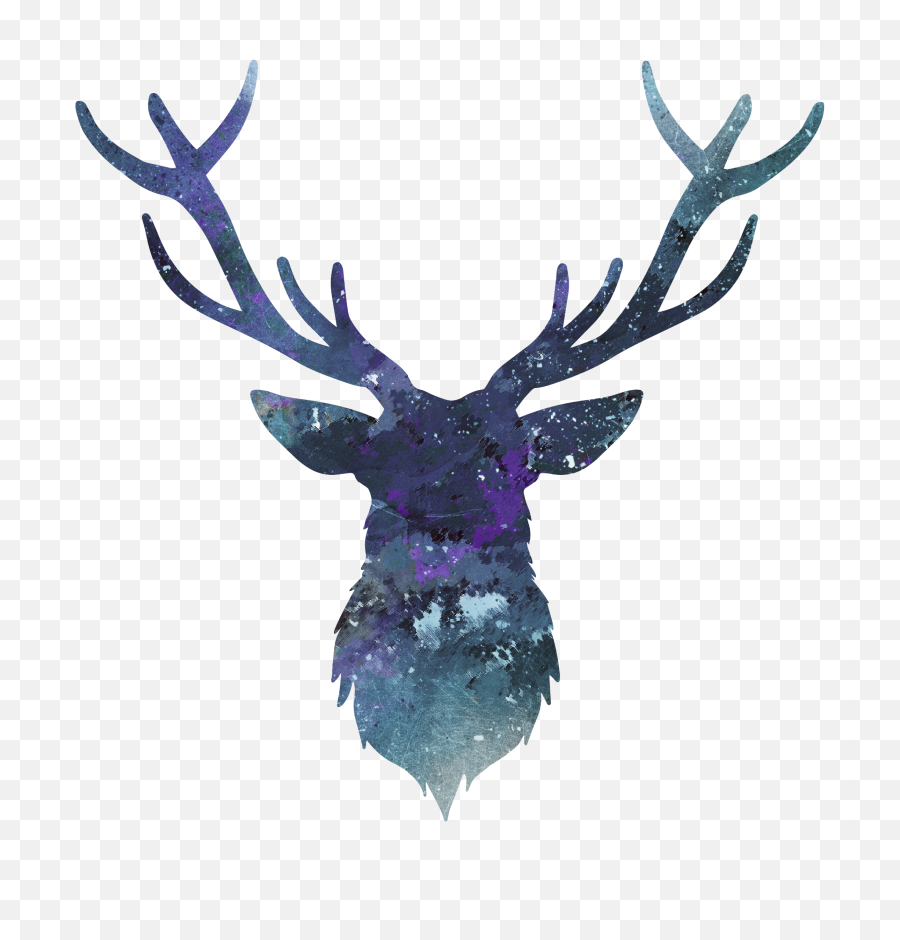 Deer Antler Head Horn Hipster Sticker - Decorative Emoji,Antler Emoji