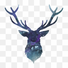 Deer Antler Head Horn Hipster Sticker - Decorative Emoji,Antler Emoji