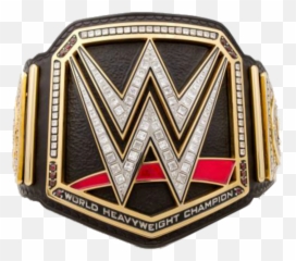 Wwetitle Sticker - Ww Wwe World Heavyweight Championship Belt Emoji,Wwe Belt Emoji