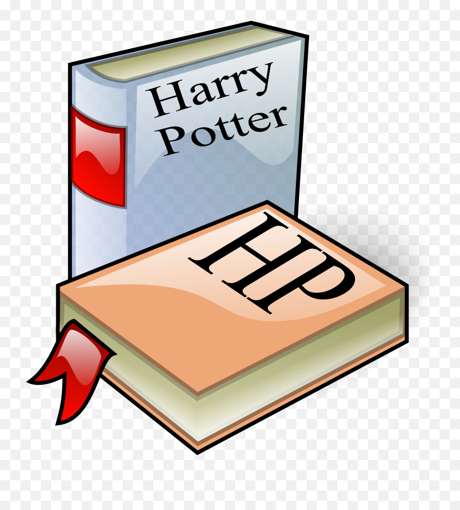 Library Of Harry Potter Book Vector - Horizontal Emoji,Deathly Hallows Emoticon