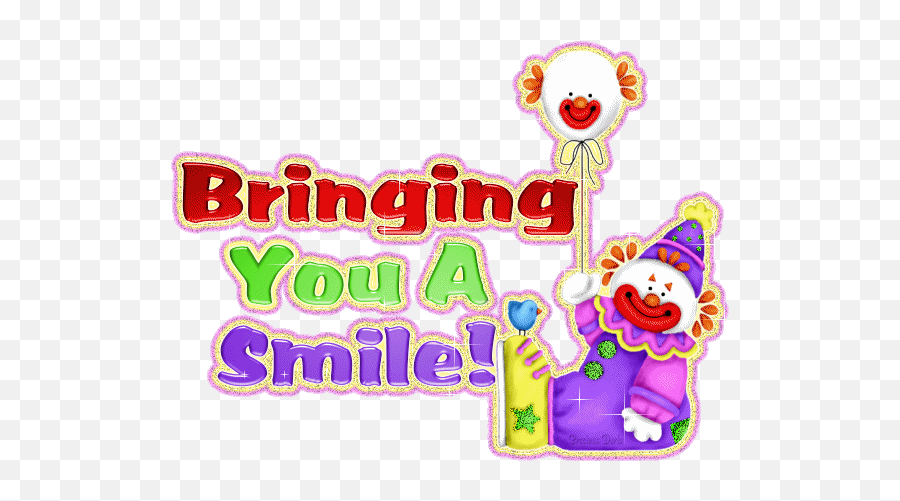 Bringing You A Smile U2013 Glitter For Facebook Graphics99com - Bring Smile Gif Emoji,Facebook Kiss Emoticon Code