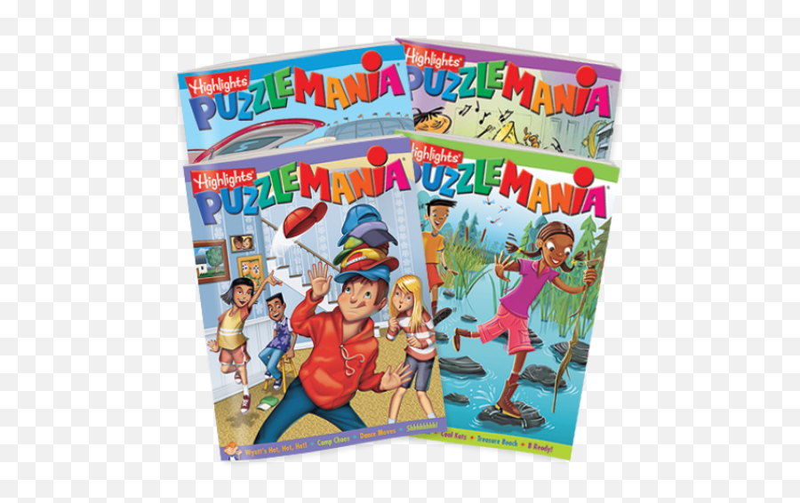 Puzzles U0026 Games Highlights For Children - Puzzlemania Emoji,Children's Book Emoji Game