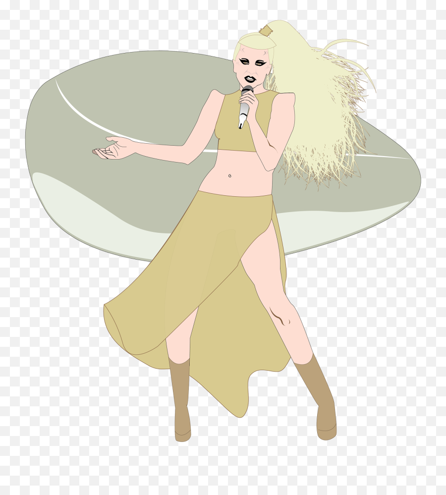 Lady Gaga Infographic - Fictional Character Emoji,Lady Gaga Emoticon