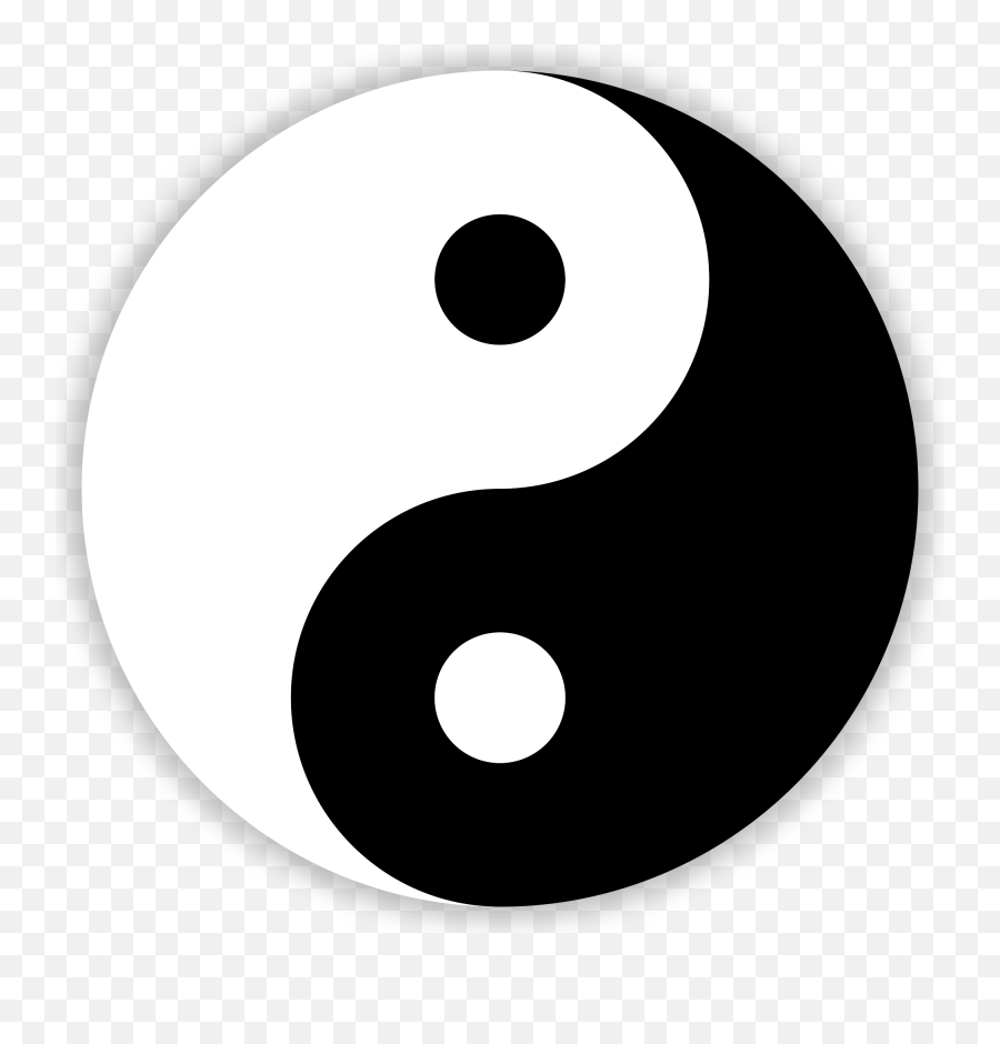 Yin Yang Emoji,Yin And Yang Emoji