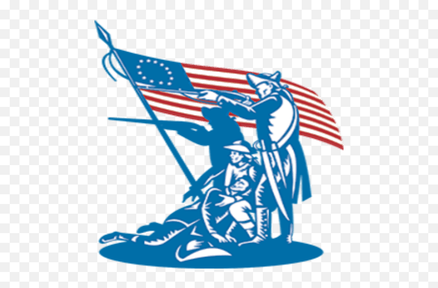 List Of British And Patriot Flags Of The American - American Revolutionary War Logo Emoji,African American Flag Emoji