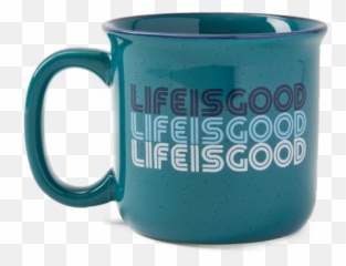 Gradient Lig Happy Camper Mug - Serveware Emoji,Thinking Emoji Mug