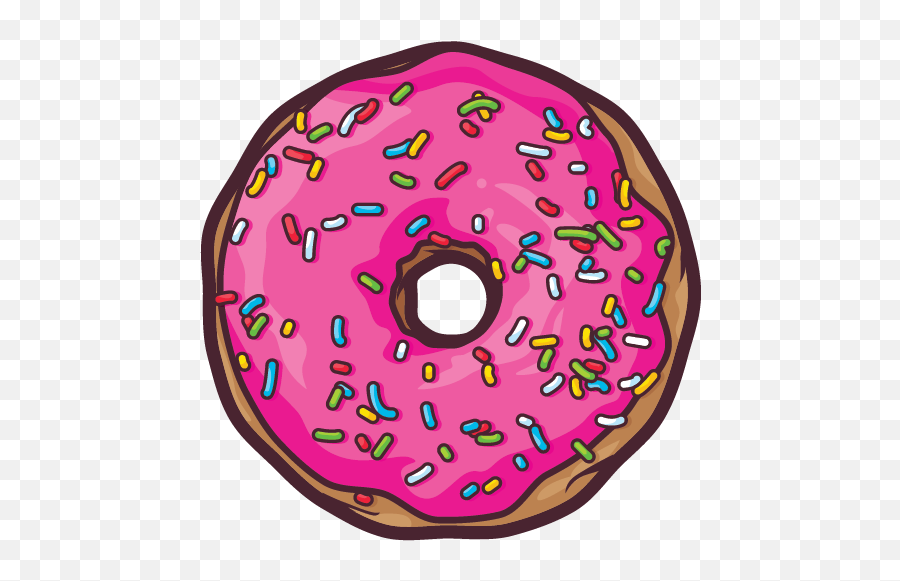 Donuts By Javier Padilla Via Behance Alphabet Style - Cartoon Donut Emoji,Do You Know Da Wae Emoji