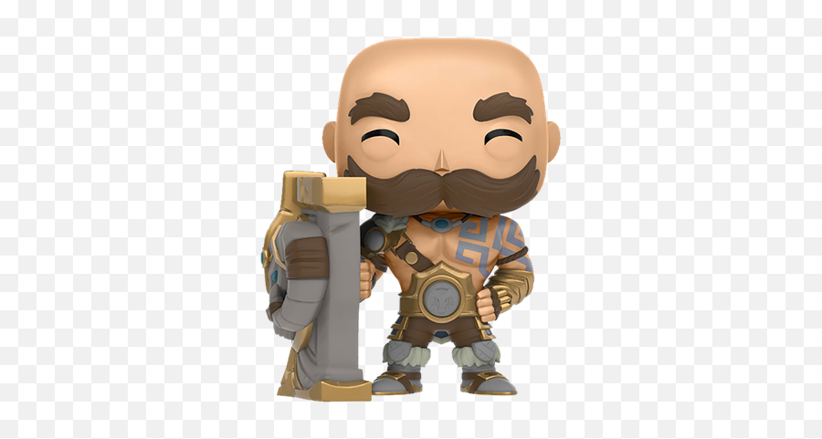 League Of Legends - Braum League Of Legends Funko Pop Emoji,2016 World Icon New Emotion League Of Legends