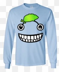 Old Guava Juice Logo Long T - Shirt U2013 Newmeup Youtube Guava Juice Emoji,Laughing Emoticon Chart