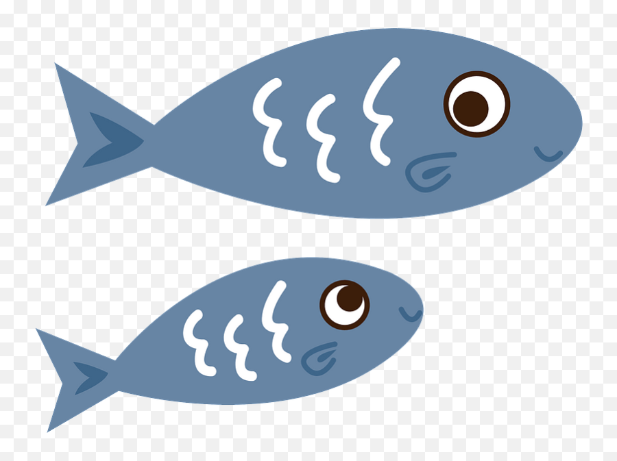 Two Fishes Clipart - Two Fishes Emoji,Sunfish Emoji