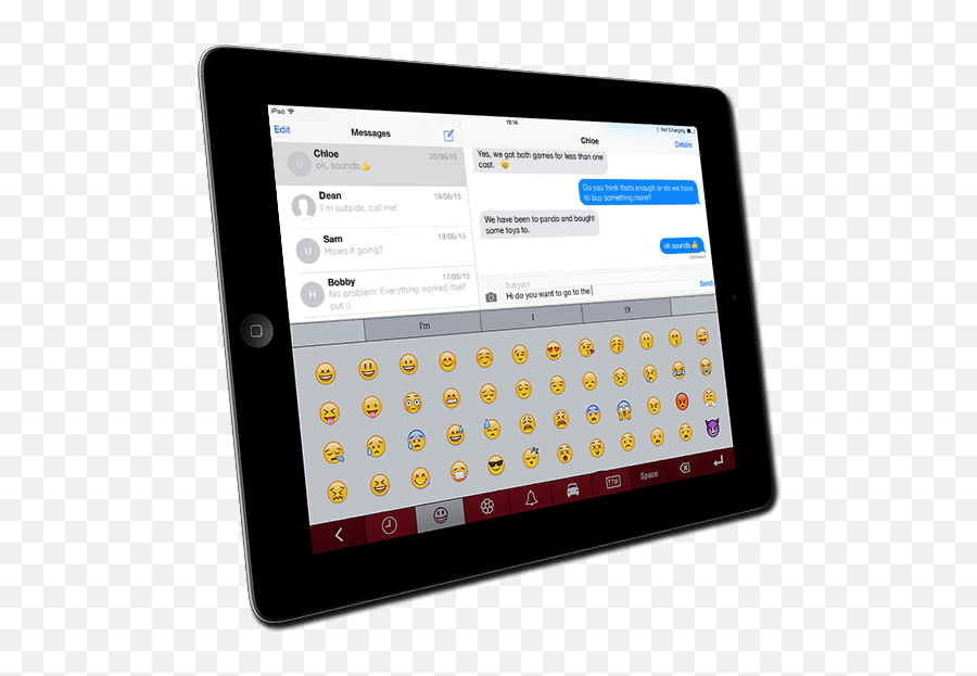 Emoji Browser And Prediction - Tablet Emoji,Computer Emoji Png