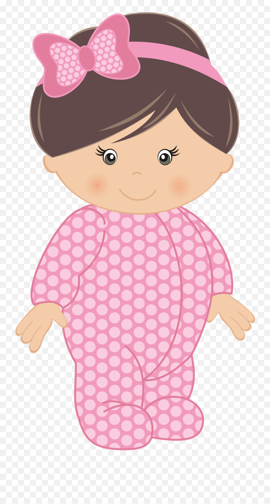 Baby Shower Souvenirs - Topo De Bolo Chá De Bebe Menina Emoji,Baby Girl Emoji Transparent Background