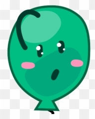 Green Balloon - Colfy Trashlea Twitter Fanny Bfb Discord Emoji,Le Sigh Emoji