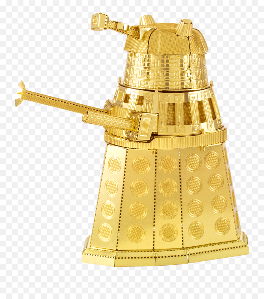 Metal Earth Doctor Who Gold Dalek - Metal Earth Dalek Emoji,Doctor Who Cyberman Emotion Quotes