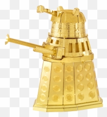 Metal Earth Doctor Who Gold Dalek - Metal Earth Dalek Emoji,Doctor Who Cyberman Emotion Quotes
