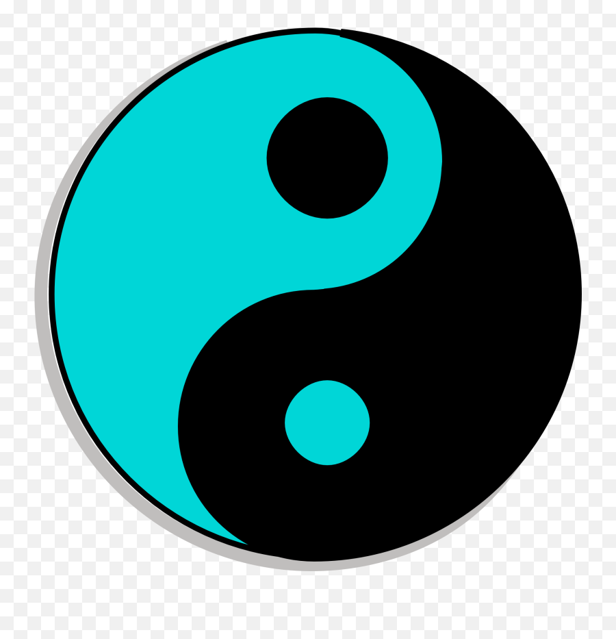 Yin Yang Sign Drawing Free Image Download - Ying Yang With Color Emoji,Emotions Yin Objectivity Yang