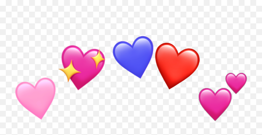 The Most Edited Heartscrown Picsart Emoji,Emojis Fir Facebook Of Color