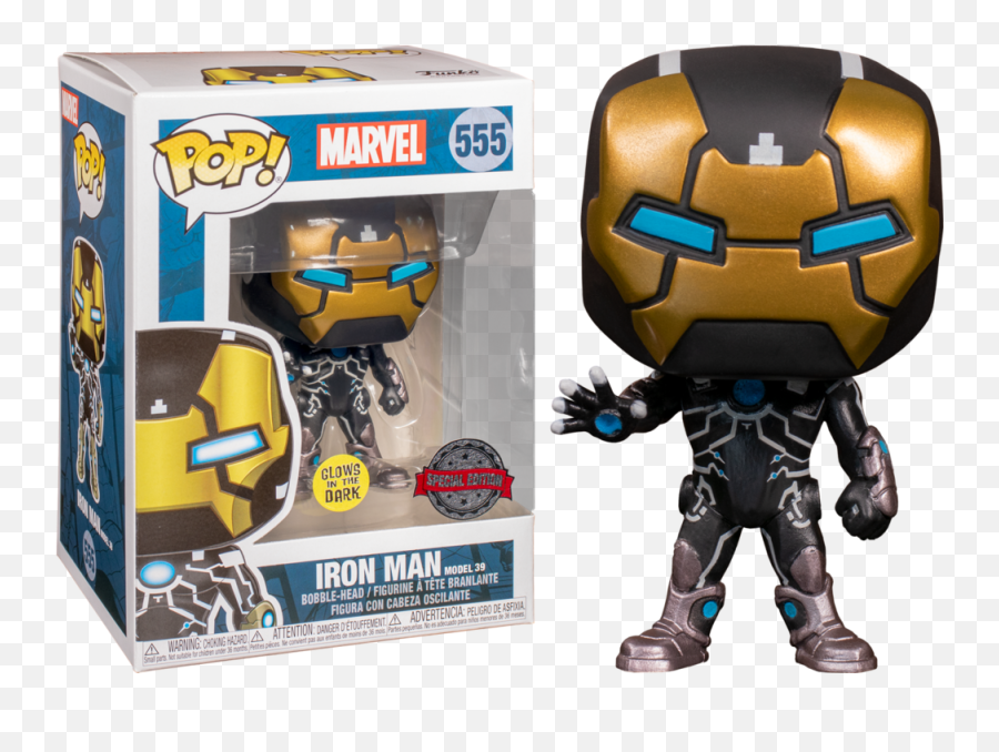 Action Figures Vinyl Iron Man Mark Xxxix Glow Marvel 80th Emoji,Marvel Facebook Emojis