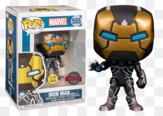 Action Figures Vinyl Iron Man Mark Xxxix Glow Marvel 80th Emoji,Marvel Facebook Emojis