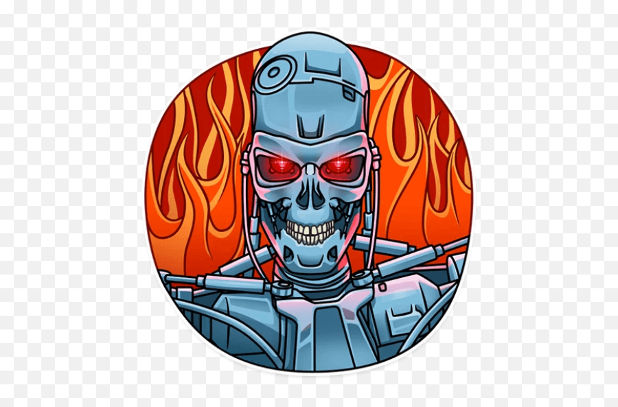 Sticker Maker - Terminator Emoji,Termminator Emoticons