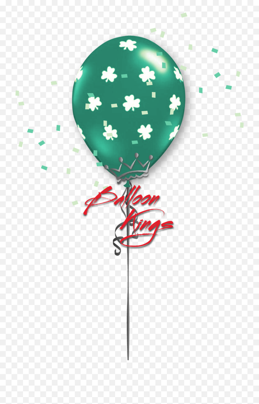 11in Latex Shamrocks - Emerald Green Emoji,Green Emoticon For St Patrick's Day