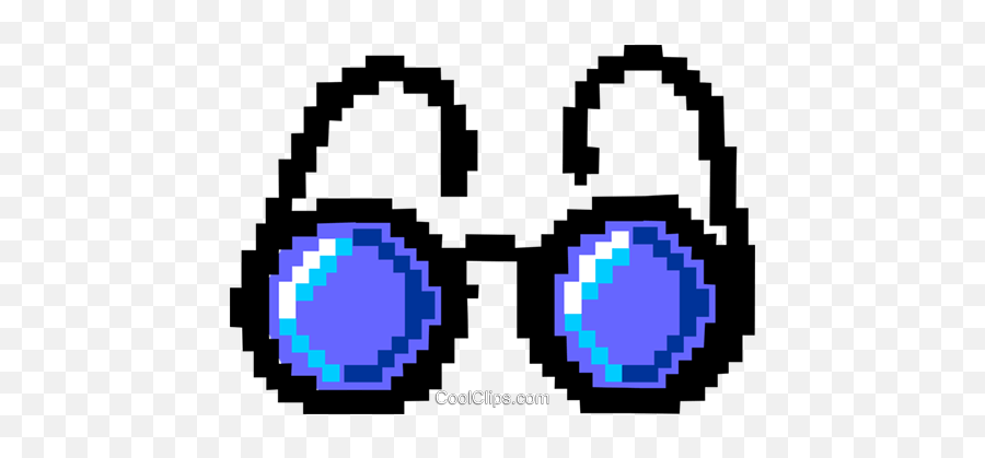 Eye Glasses - Symbol Royalty Free Vector Clip Art Emoji,Smiley Face Emoticon With Glasses Clip Art