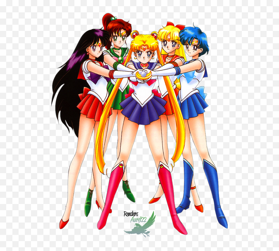 Sailor Moon Crystal Sailor Moon - Full Sailor Moon Team Emoji,Sailor Moon Emojis
