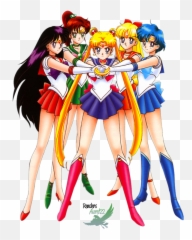 Sailor Moon Crystal Sailor Moon - Full Sailor Moon Team Emoji,Sailor Moon Emojis