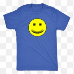 Ak Smiley Face T - Shirt U2013 On Station Apparel Emoji,Blue Happy Face Emoticon