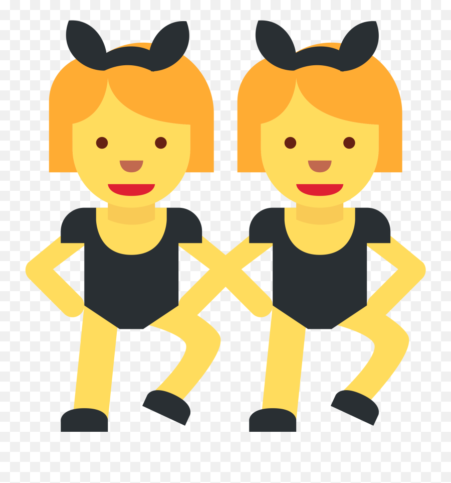 Account - Dancing Girl Emoji Vector,Bunny Emoji