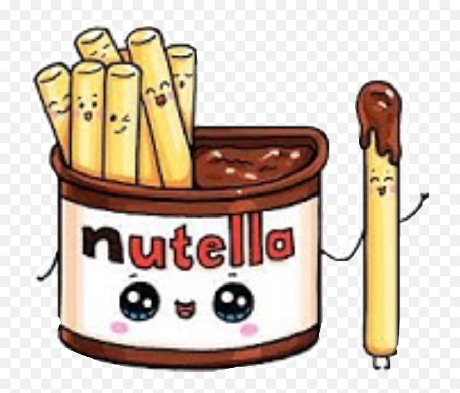 Drawsocute Nutella Sticker By Keren - Cute Drawing Cartoon Nutella Emoji,Draw So Cute Emoji