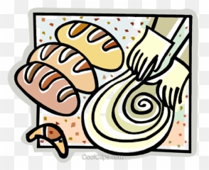 Making Bread Royalty Free Vector Clip Art Illustration Emoji,Bread Emoji