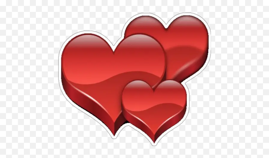 Sticker Maker - Full Hearts Emoji,Thiree Hhearts Emoji