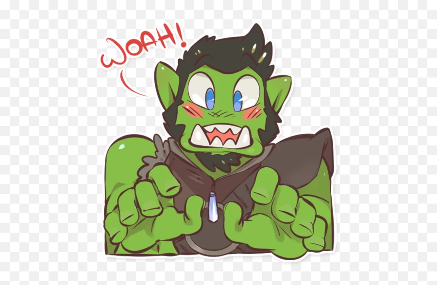 Telegram Sticker From Brex Pack Emoji,Woah Emoji