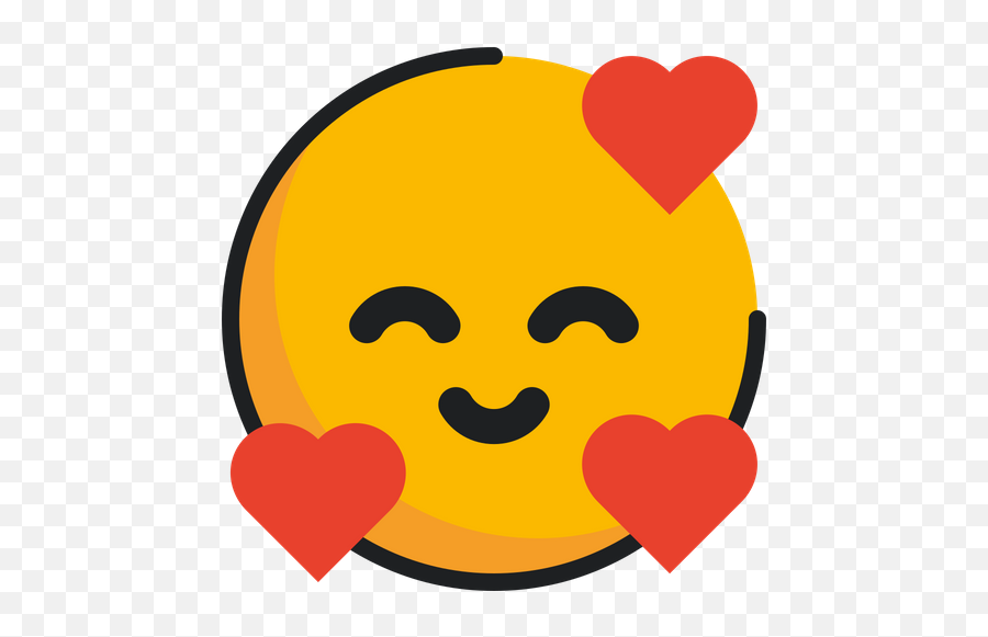Love Emoji Icon Of Colored Outline Style - Available In Svg Love Emoji,Emoji Remix