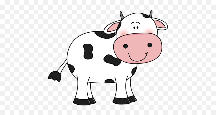 Cow With Black Spots Clip Art - Cow With Black Spots Image Cow Clipart Emoji,Holy Cow Emoji