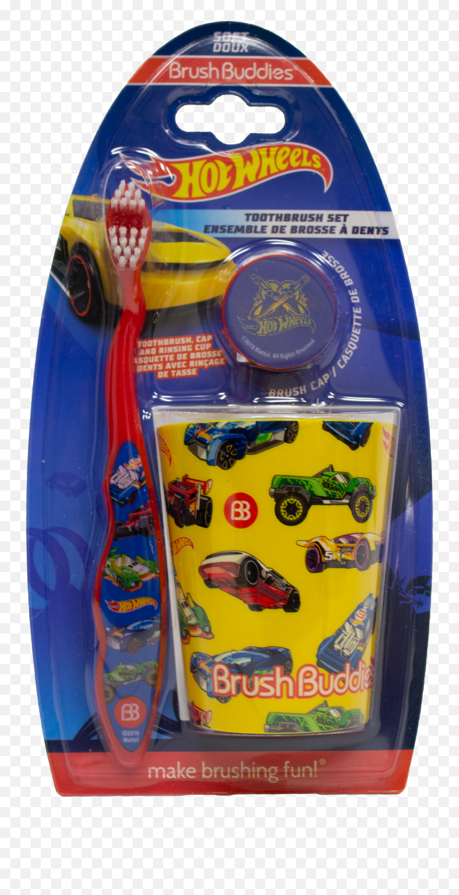 Brush Buddies Hot Wheels Manual Toothbrush Gift Set - Hot Wheels Emoji,Gift Arrows Emoji