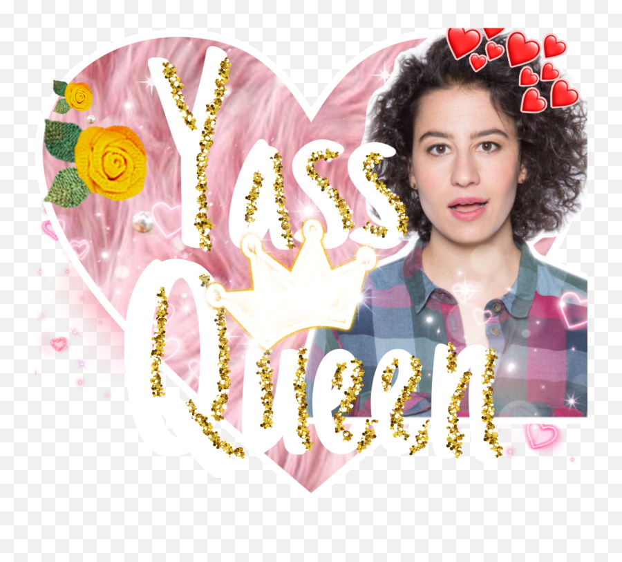 Broadcity Ilana Yassqueen Sticker Sticker By May Meir - For Women Emoji,Broad City Emoji