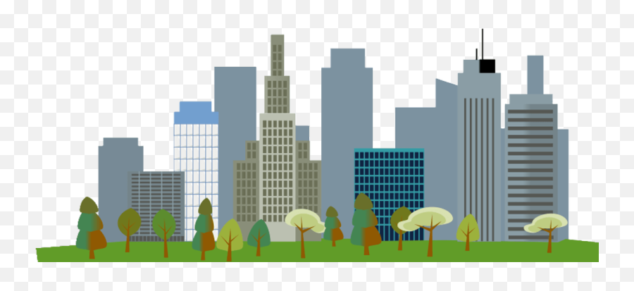 Building Cities Skylines Clip Art - Futuristic Building Png Transparent City Clipart Png Emoji,Emoji Futuristic