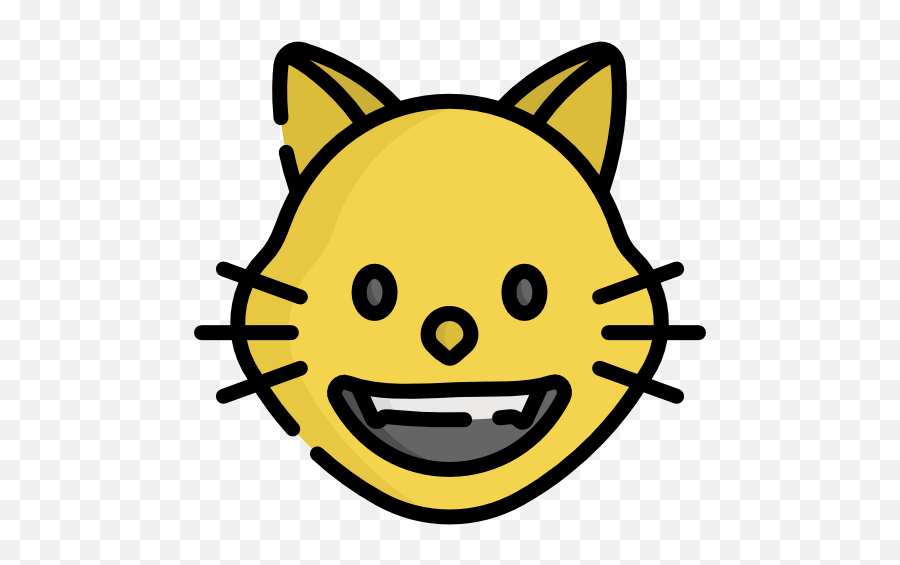 Cat - Happy Emoji,Kitty Emoticon Facebook