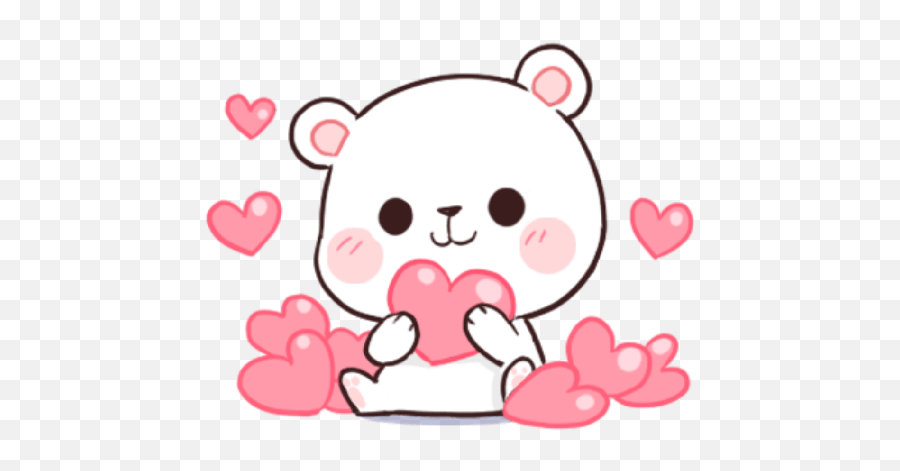 Heart Emojis - Milk Y Mocha Bear,Heart Emojis