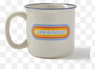 Accessories Retro Lig Happy Camper Mug - Serveware Emoji,Thinking Emoji Mug