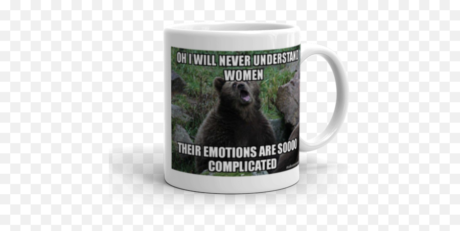 Soooo Complicated - Magic Mug Emoji,Bear Emotions