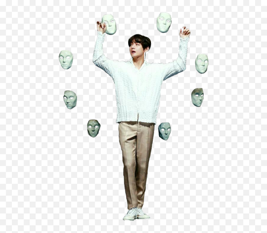 Bts V Kimtaehyung Sticker - Juggler Emoji,Juggler Emoji