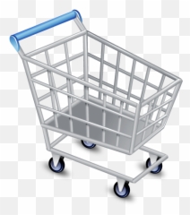 Shopping Cart Png Image - Empty Shopping Trolley Clipart Emoji,Trolley Emoji