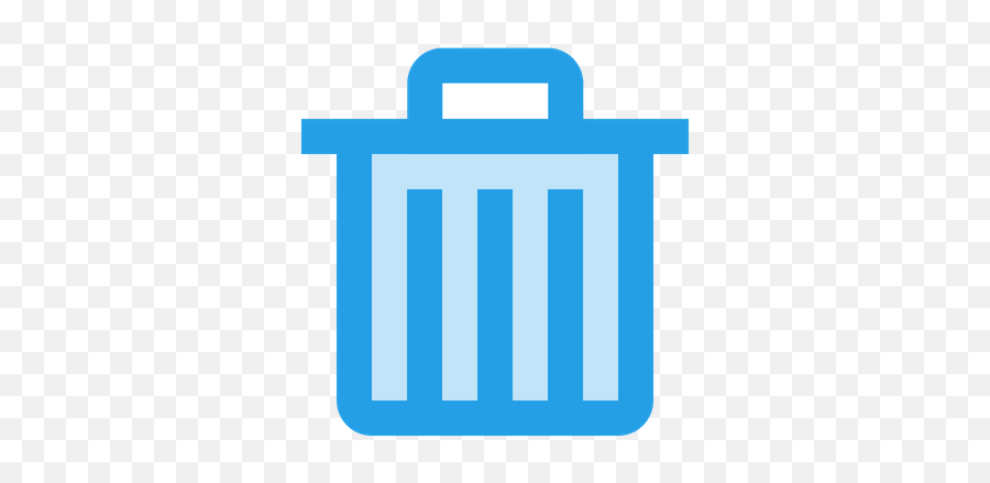 Delete Icon Of Colored Outline Style - Available In Svg Png Small Trash Can Icon Emoji,Delete Emoji